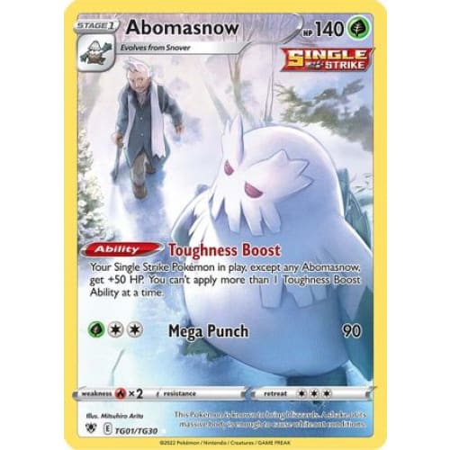 Abomasnow (TG01/030) Holo Rare Holofoil - Single