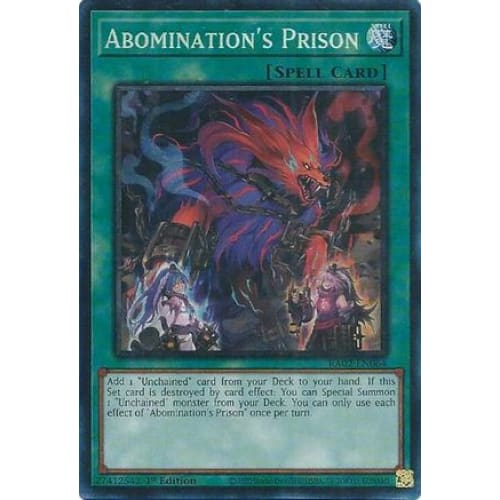 Abomination’s Prison (PCR) - RA02-EN064 Prismatic