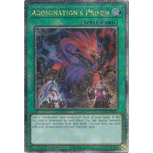 Abomination’s Prison (Quarter Century Secret Rare)