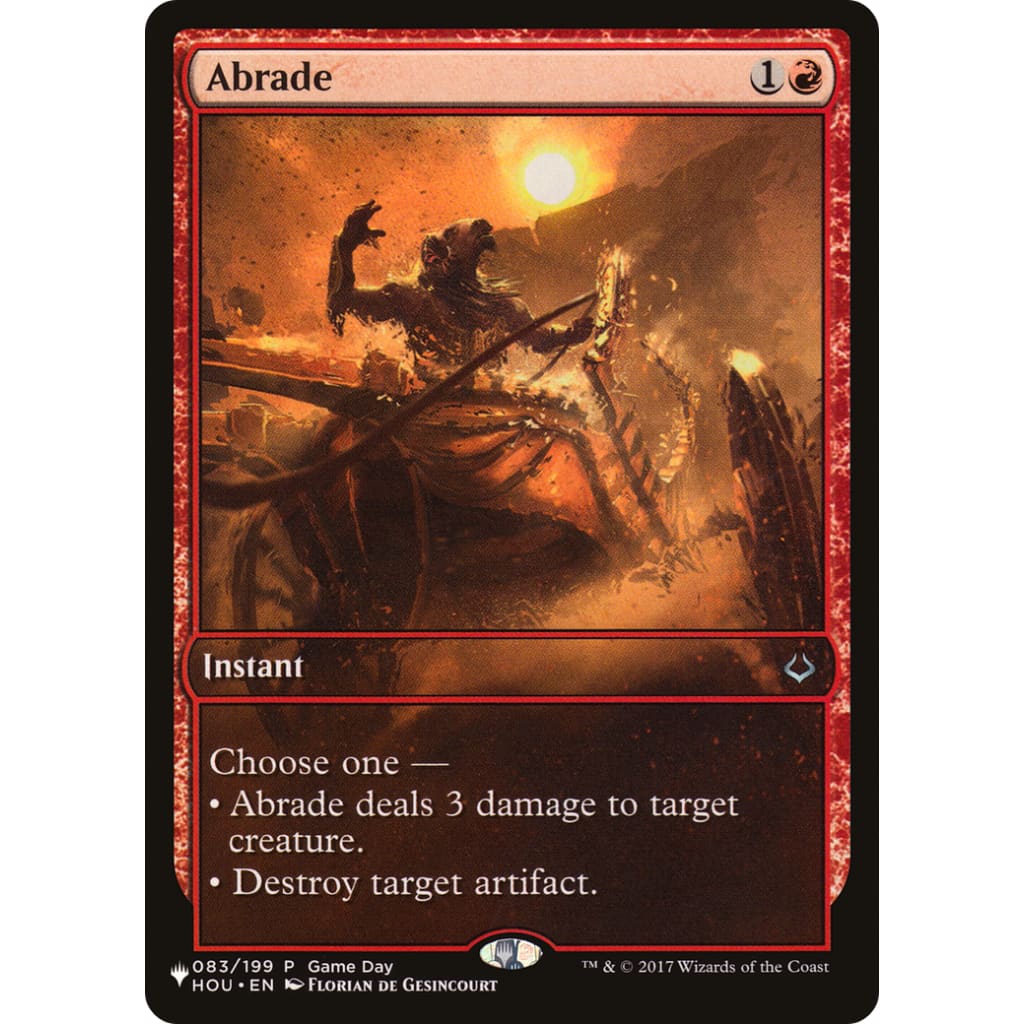 Abrade (PLIST-122) - MTG Single