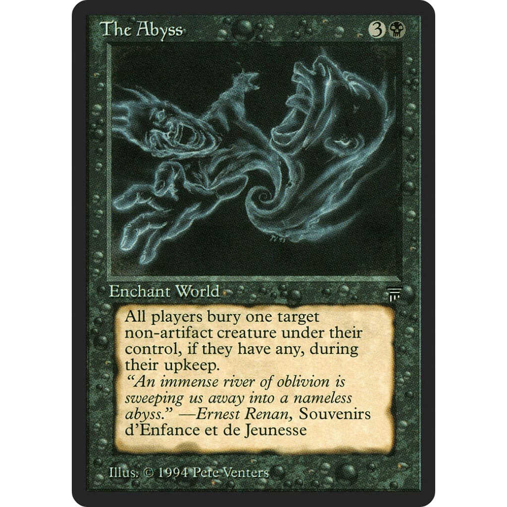 The Abyss (LEG-120) - Single