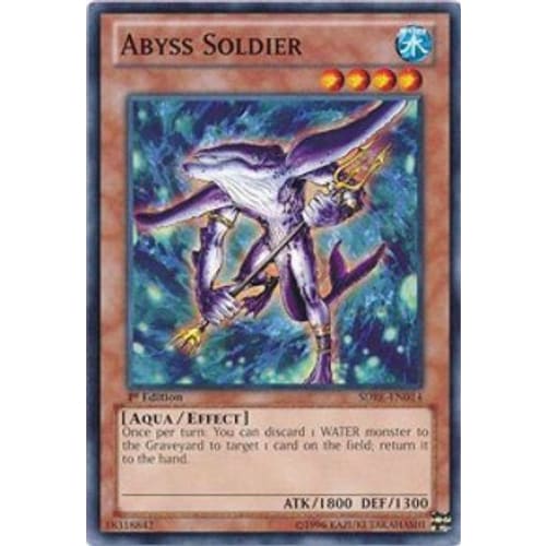 Abyss Soldier (SDRE-EN014) Common / Short Print 1st Edition
