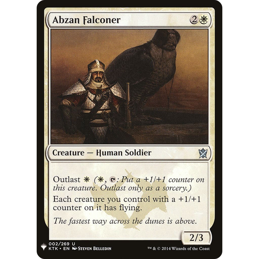 Abzan Falconer (PLST-KTK-2) - MTG Single