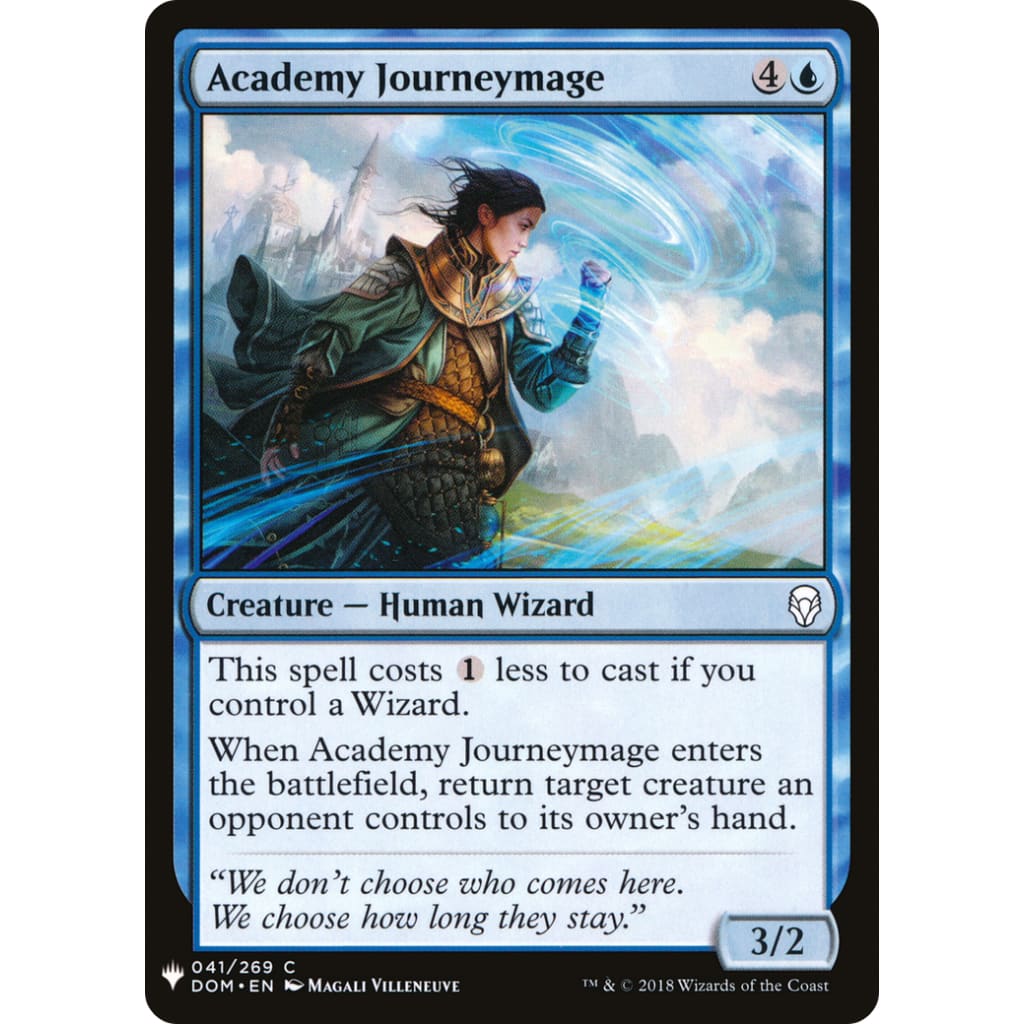 Academy Journeymage (PLST-DOM-41) - MTG Single