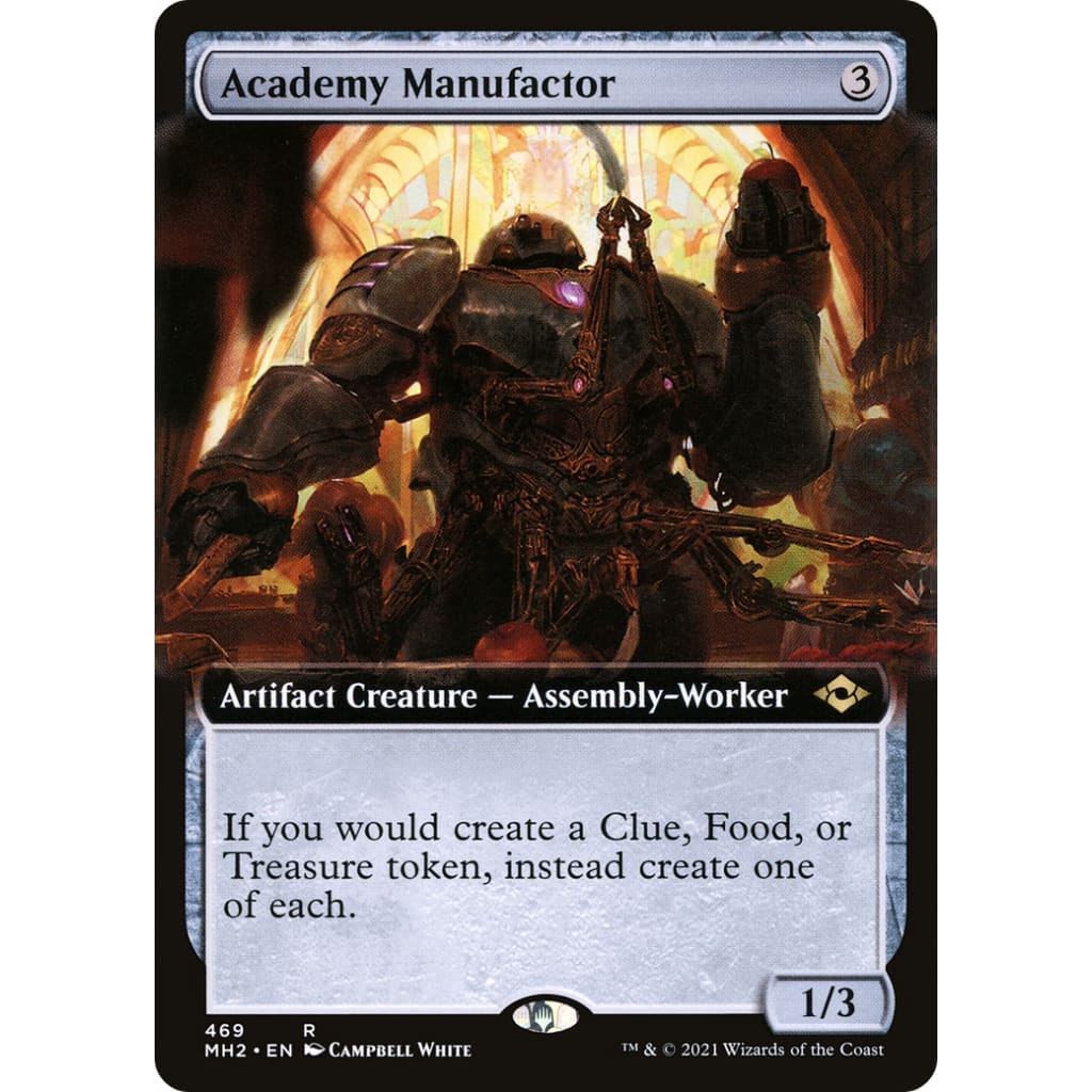 Academy Manufactor (MH2-469): (Extended Art) - MTG Single