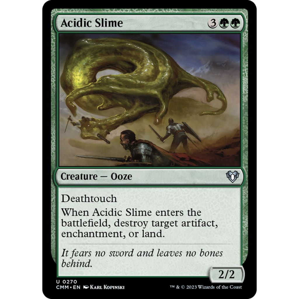 Acidic Slime (CMM-270) Foil - Single
