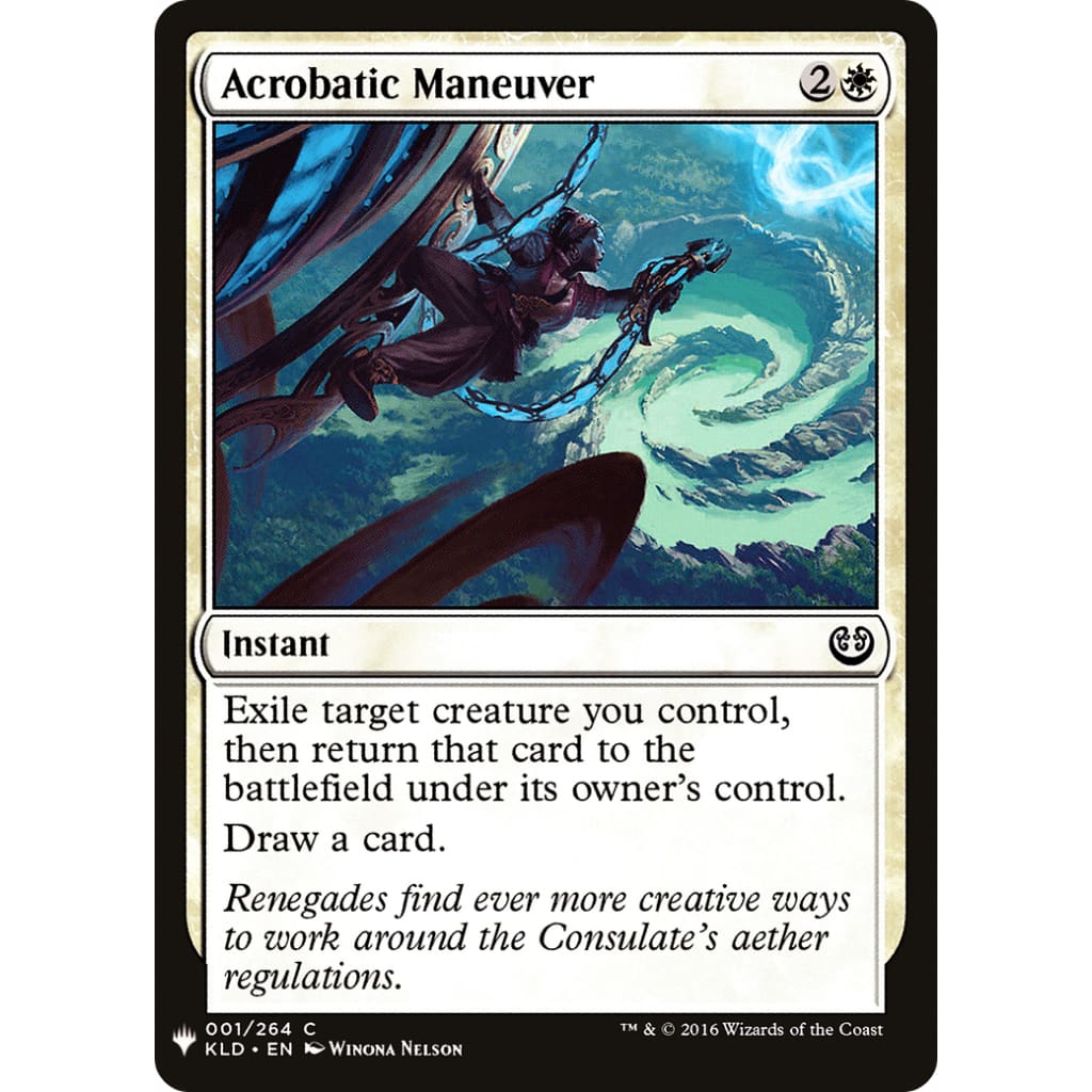 Acrobatic Maneuver (PLST-KLD-1) - Single