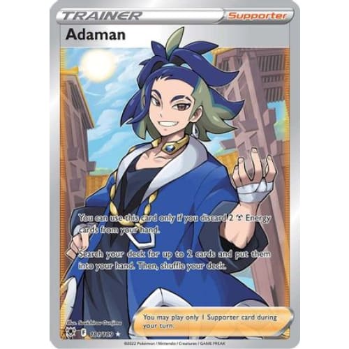 Adaman (181/189) Ultra Rare Holofoil - Single