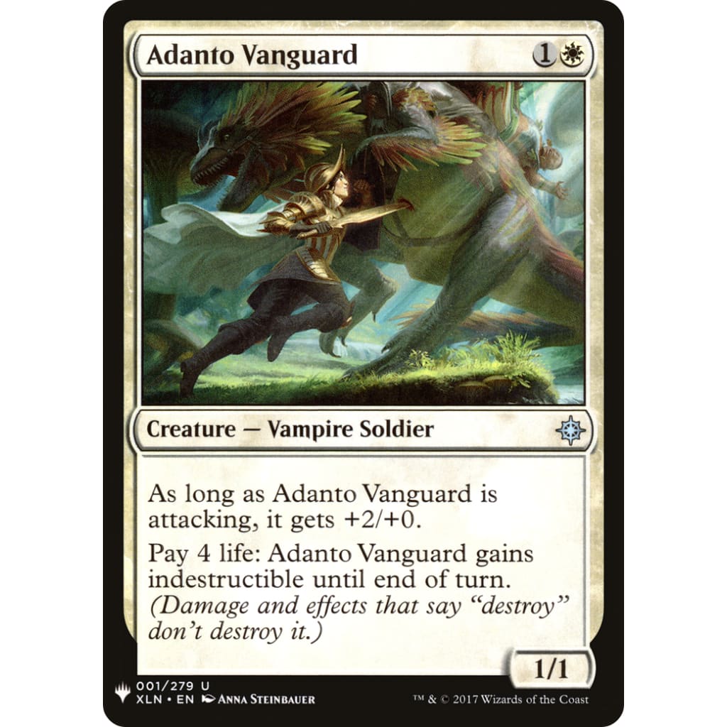 Adanto Vanguard (PLST-XLN-1) - Single