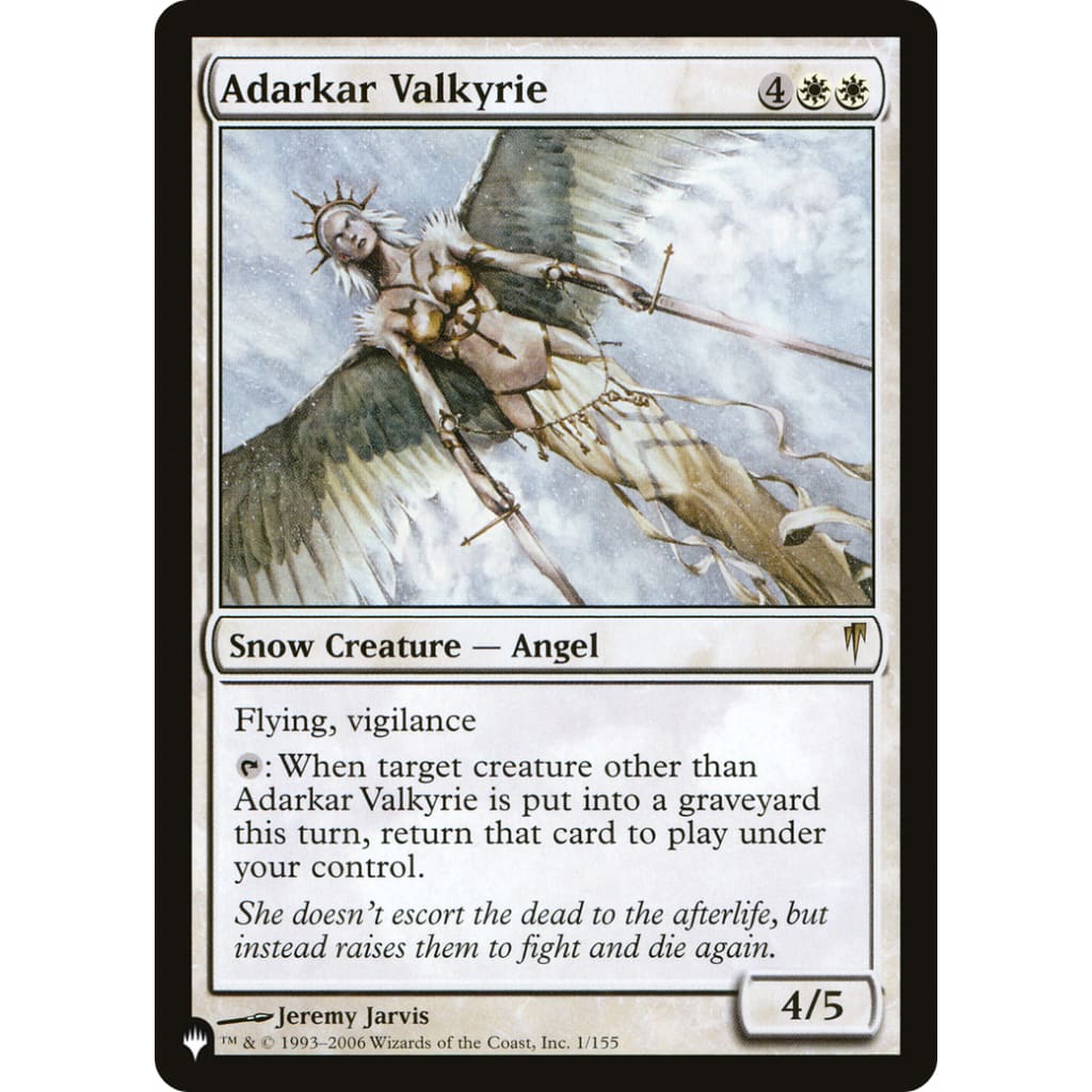 Adarkar Valkyrie (PLST-CSP-1) - Single