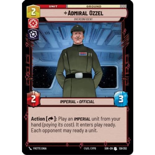 Admiral Ozzel - Overconfident (129/252) - Spark