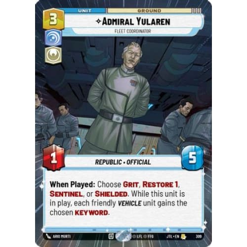 Admiral Yularen - Fleet Coordinator (Hyperspace) (309)