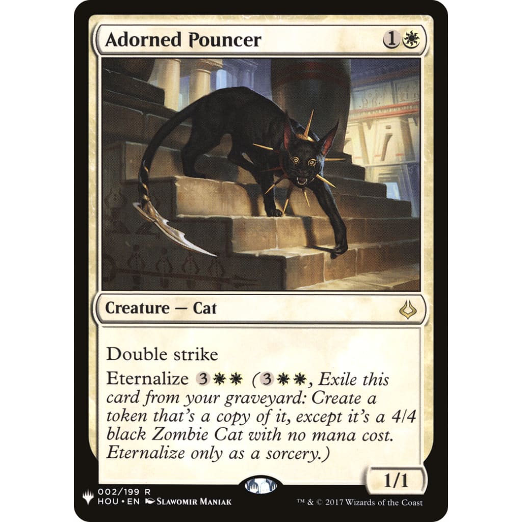 Adorned Pouncer (PLST-HOU-2) - Single