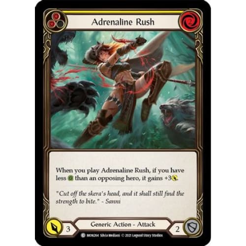 Adrenaline Rush (Yellow) (MONARCH) Unlimited Edition