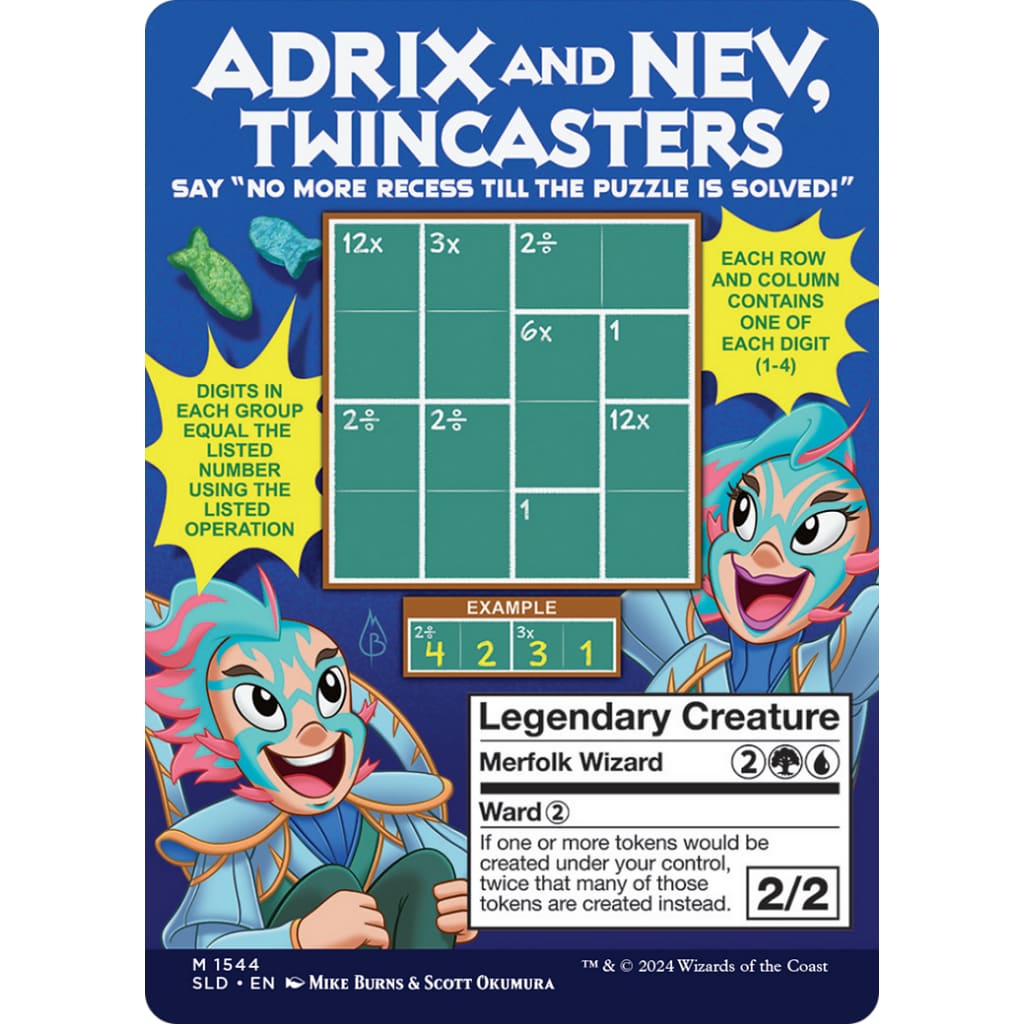 Adrix and Nev Twincasters // (SLD-1544) - Single