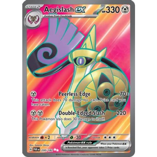 Aegislash ex - 230/182 (230) Ultra Rare Holofoil - Single