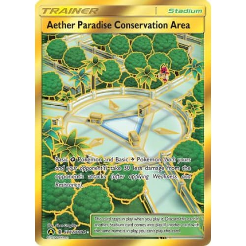Aether Paradise Conservation Area (SV87/094) Secret Rare