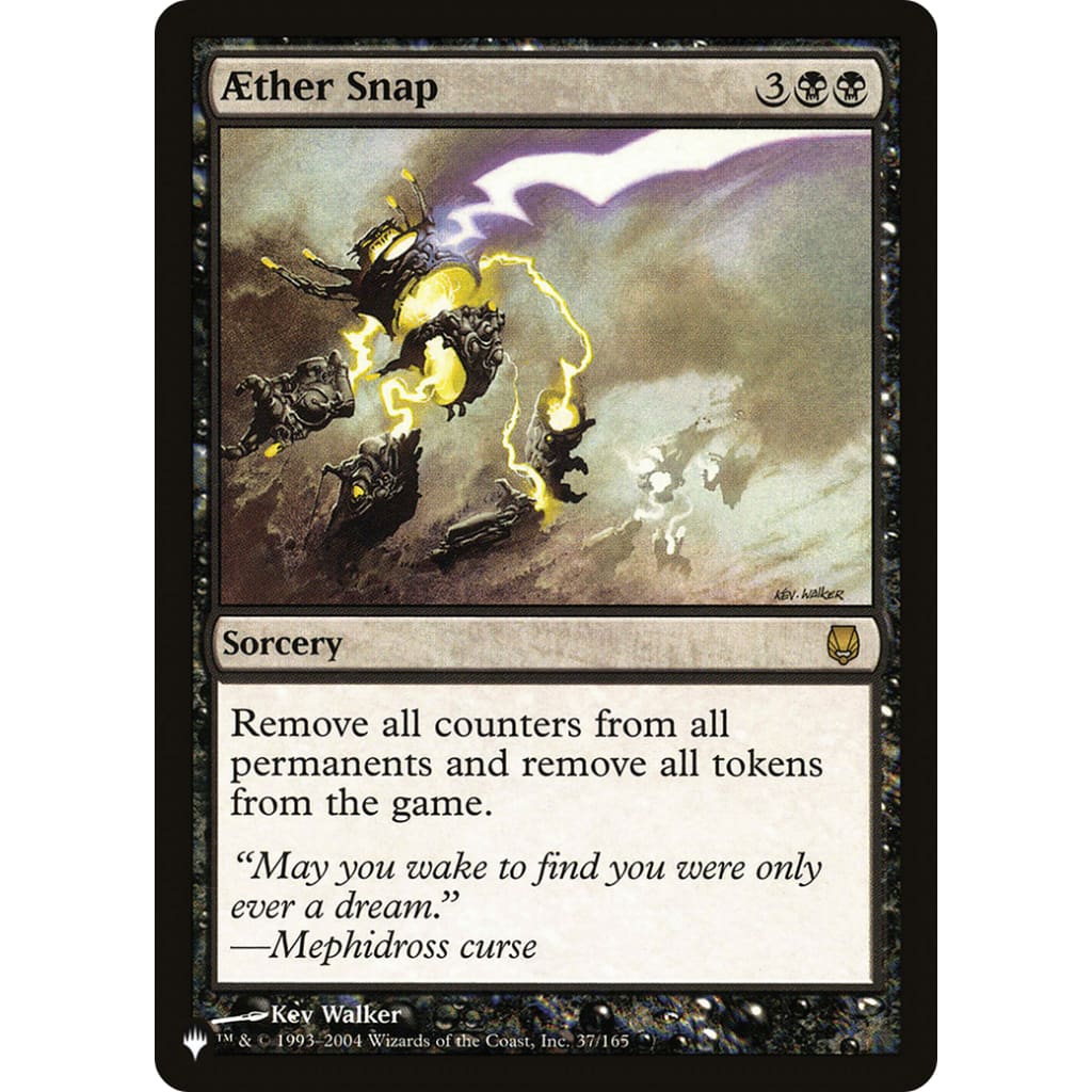 Aether Snap (PLST-DST-37) - Single