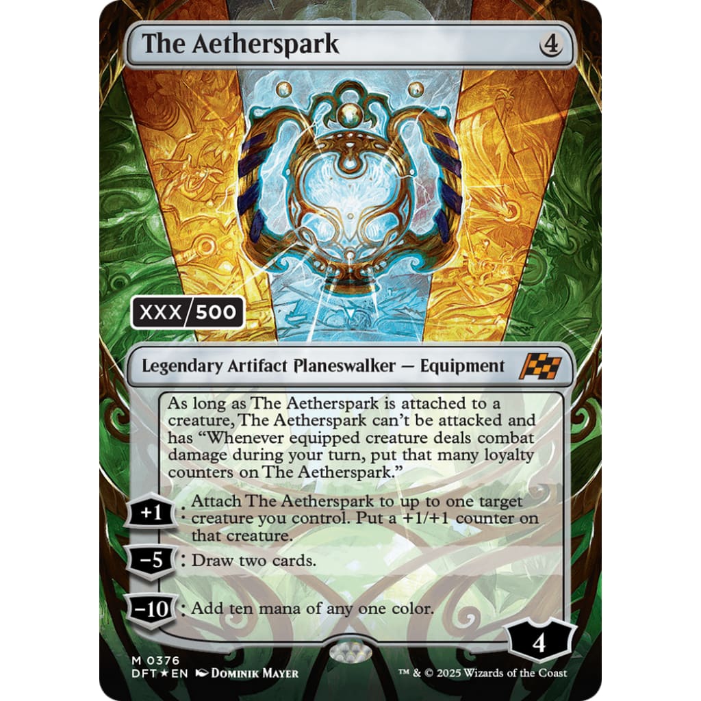 The Aetherspark (Serial Numbered) (DFT-376) Foil - Single