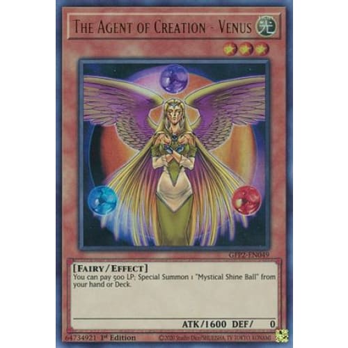 The Agent of Creation - Venus (GFP2-EN049) Ultra Rare 1st