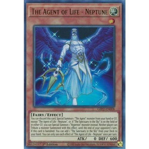 The Agent of Life - Neptune (GFP2-EN008) Ultra Rare 1st
