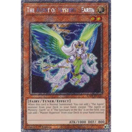 The Agent of Mystery - Earth (Platinum Secret Rare)