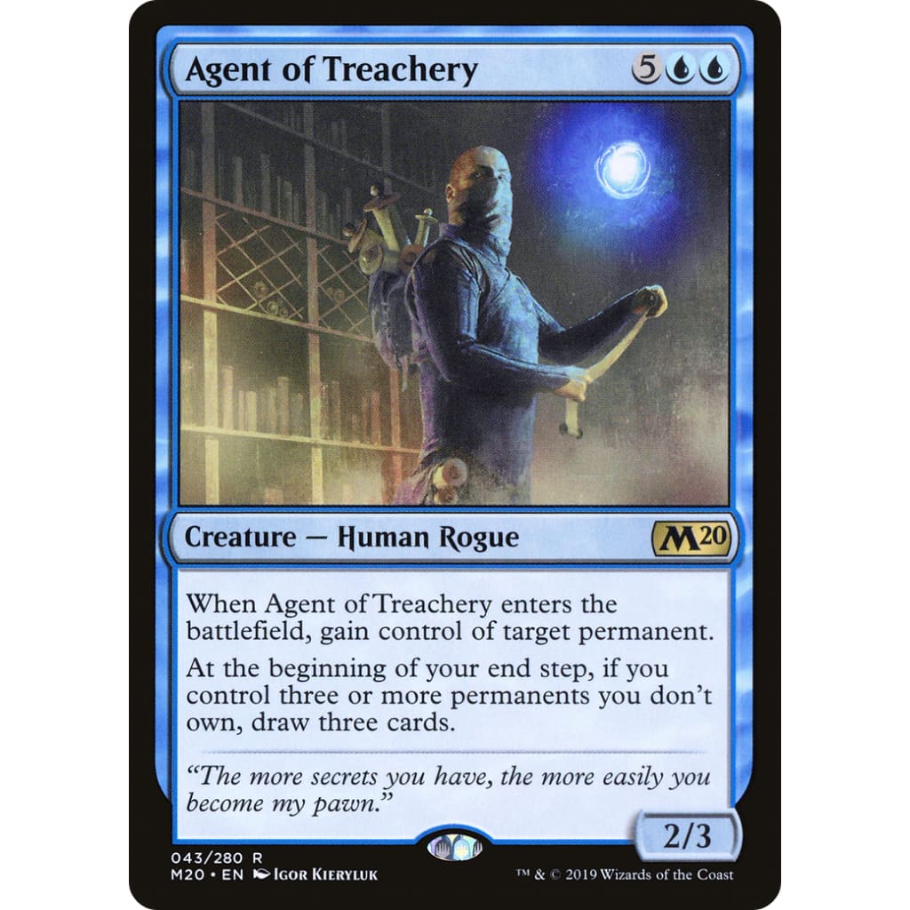 Agent of Treachery (M20-043) Foil - Single
