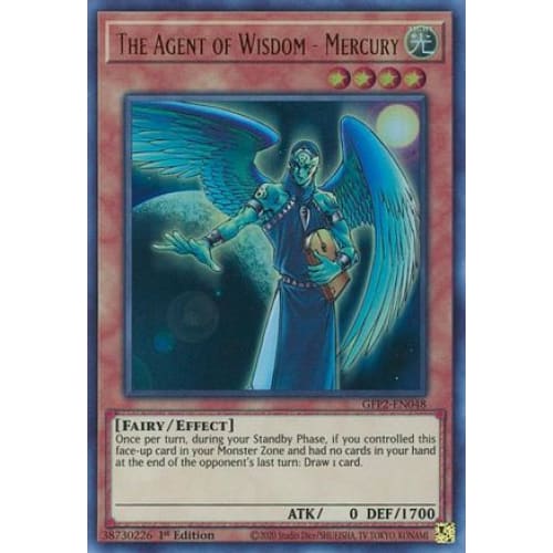 The Agent of Wisdom - Mercury (GFP2-EN048) Ultra Rare 1st
