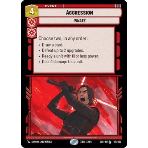 Aggression (155/252) - Spark of Rebellion - Single