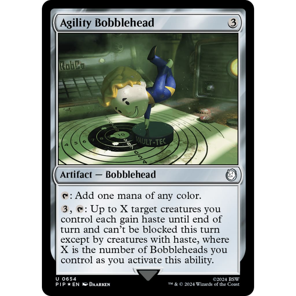Agility Bobblehead (PIP-654) Foil - Single