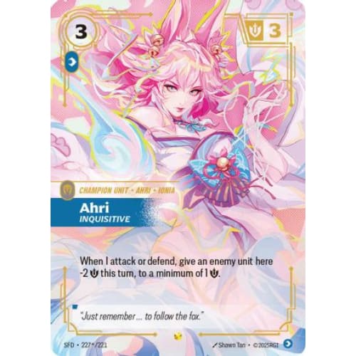 Ahri - Inquisitive (Signature) (227*/221) - Spiritforged