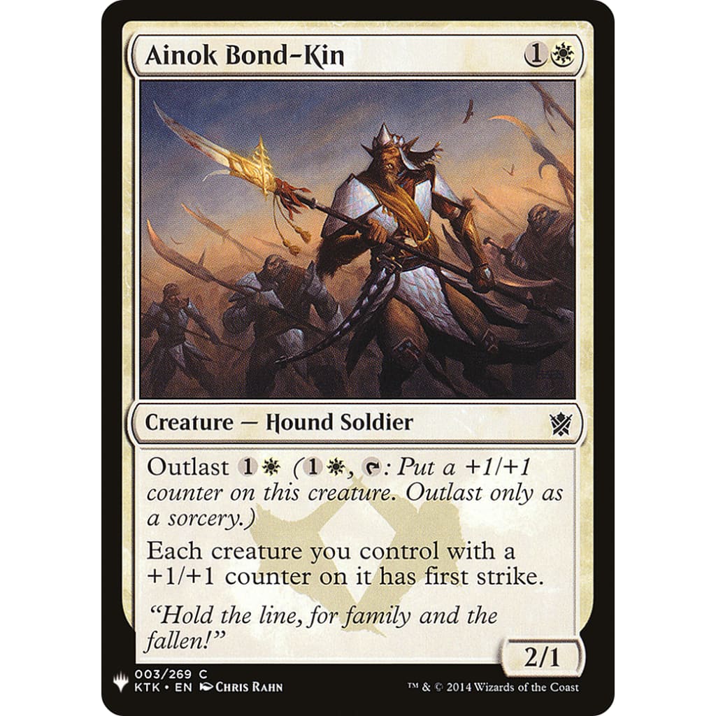 Ainok Bond-Kin (PLST-KTK-3) - Single