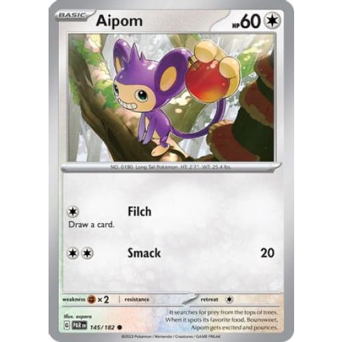Aipom - 145/182 (145) Common - Single