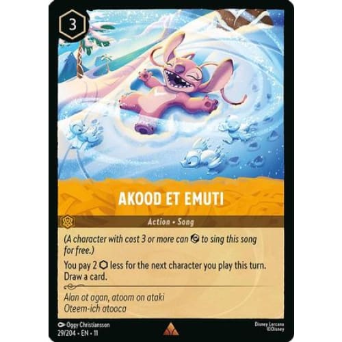 Akood Et Emuti (29/204) - Winterspell - Single