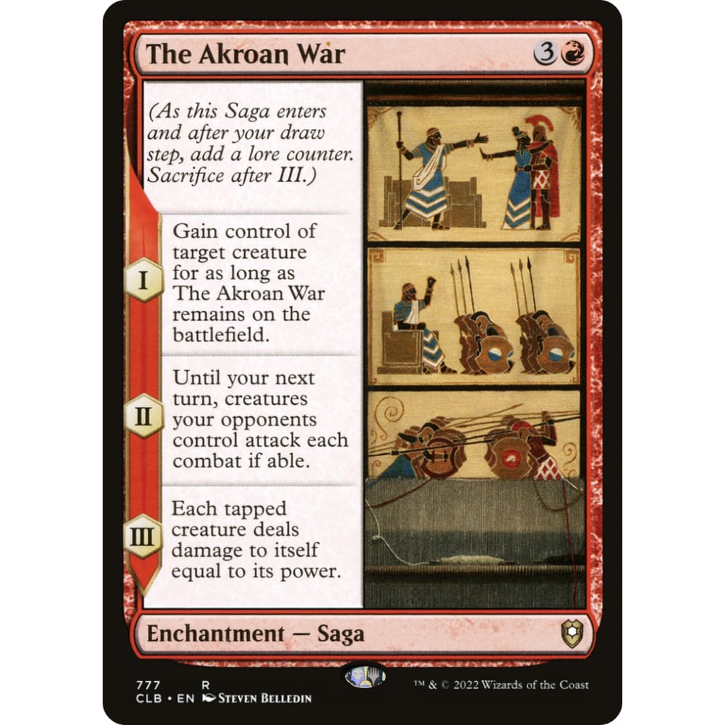 The Akroan War (CLB-777) - Single