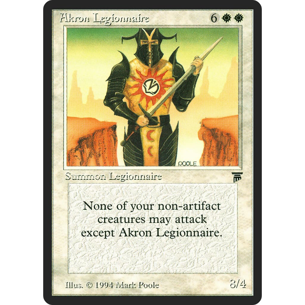 Akron Legionnaire (LEG-001) - Single
