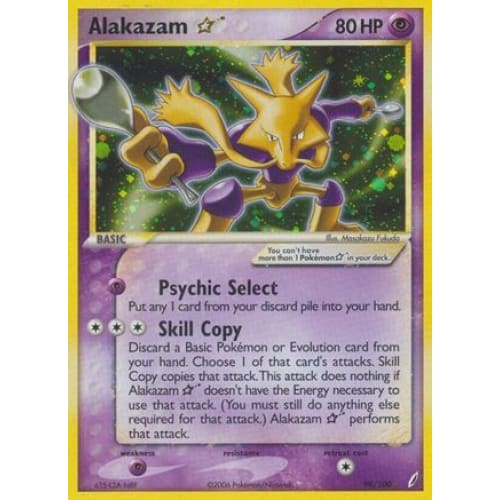 Alakazam Star (099/100) Holo Rare Holofoil - Single