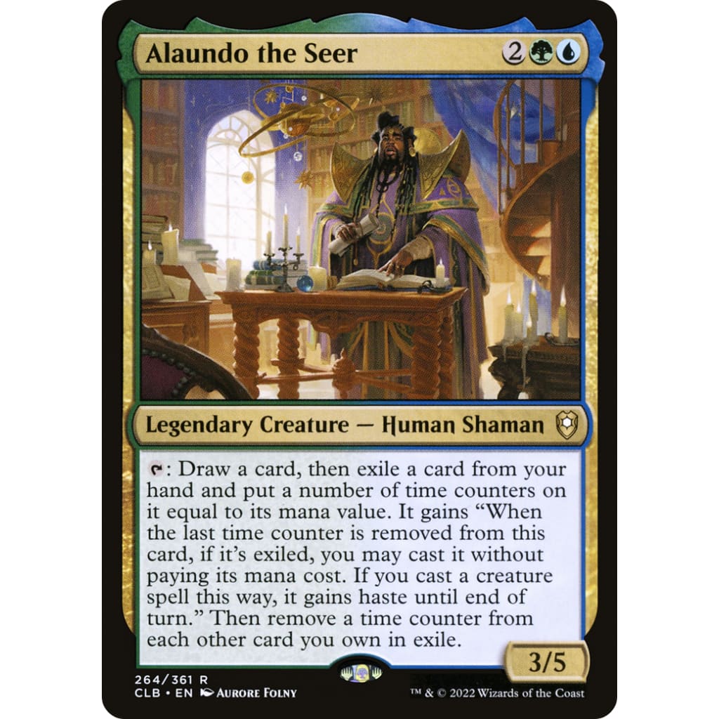 Alaundo the Seer (CLB-264) foil - Single