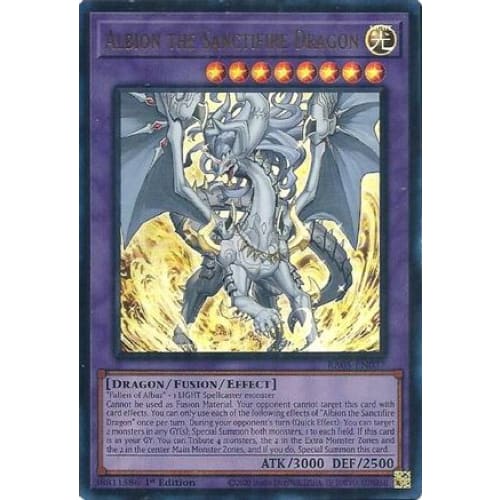 Albion the Sanctifire Dragon (Ultra Rare) - RA05-EN037
