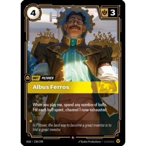 Albus Ferros (230/298) - Origins Foil - Single