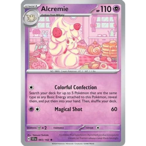 Alcremie (65) Rare Classic Reverse Holofoil - Single