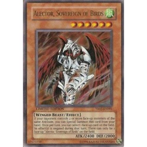 Alector Sovereign of Birds (YR05-EN001) Ultra Rare Limited