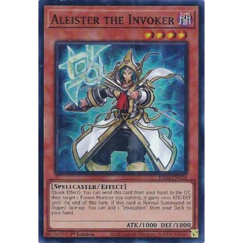 Aleister the Invoker (Alternate Art) - RA04-EN024 Super