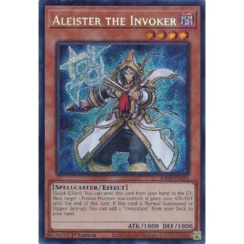 Aleister the Invoker (Alternate Art) (Secret Rare)