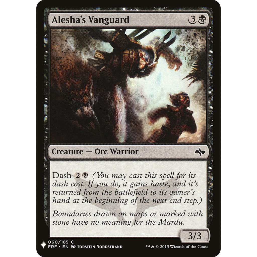 Alesha’s Vanguard (PLST-FRF-60) - Single