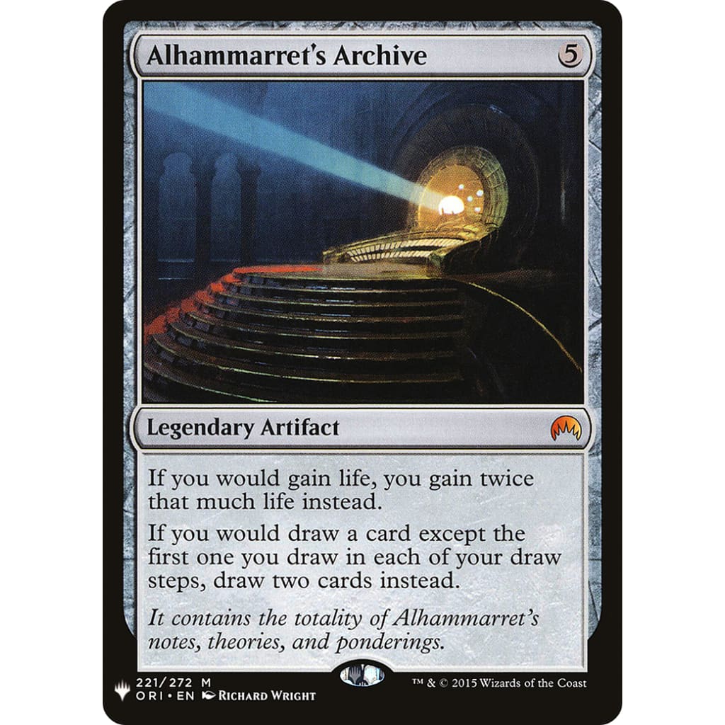 Alhammarret’s Archive (MB1-1543) - Single