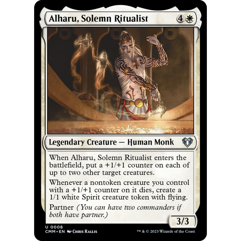 Alharu Solemn Ritualist (CMM-008) Foil - Single