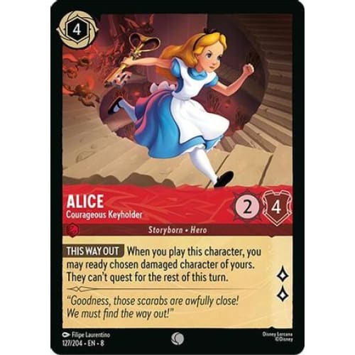 Alice - Courageous Keyholder (127/204) - Reign of Jafar