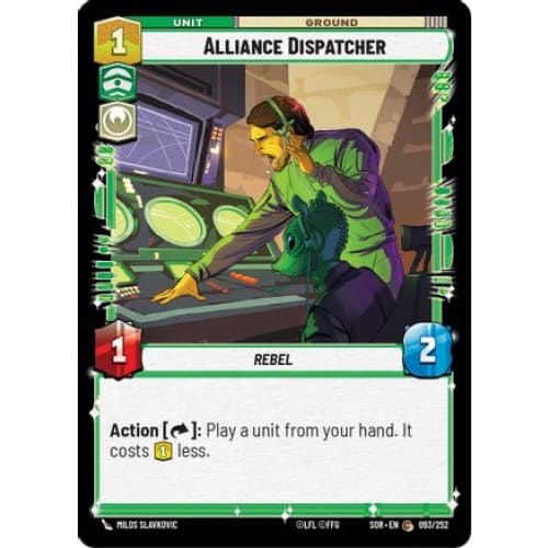 Alliance Dispatcher (093/252) - Spark of Rebellion - Single