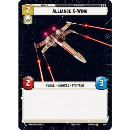 Alliance X-Wing (Hyperspace) (496) - Spark of Rebellion